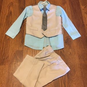 Light blue 4 price little boy outfit